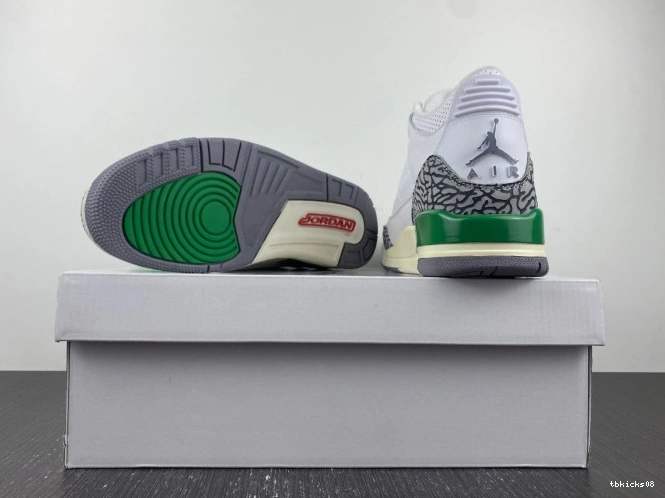 Cheap TBkick (W) Jordan Green Retro CK9246-136 3 Lucky 0805
